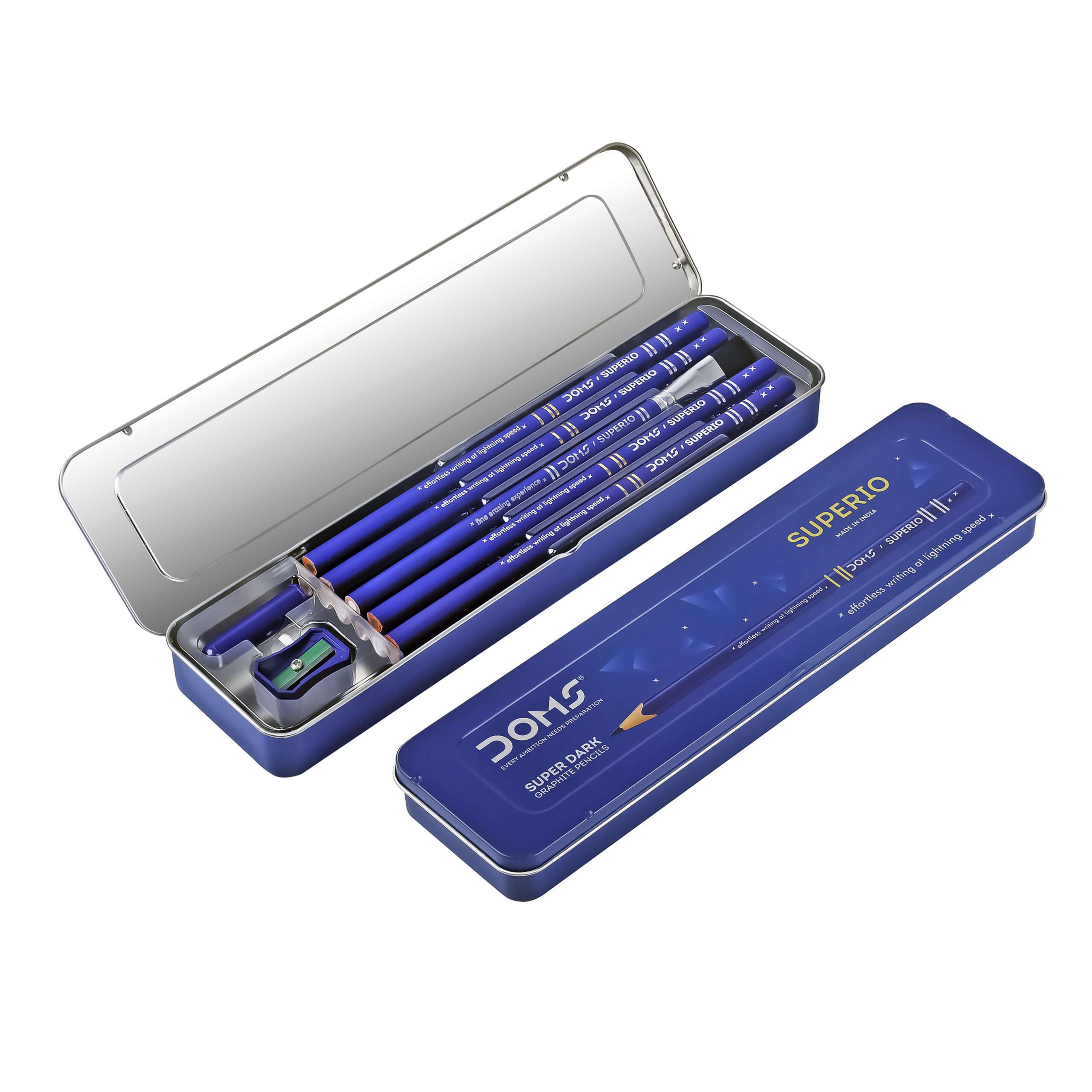 Customised DOMS Superio Pencil box with engraved Names - Image 5
