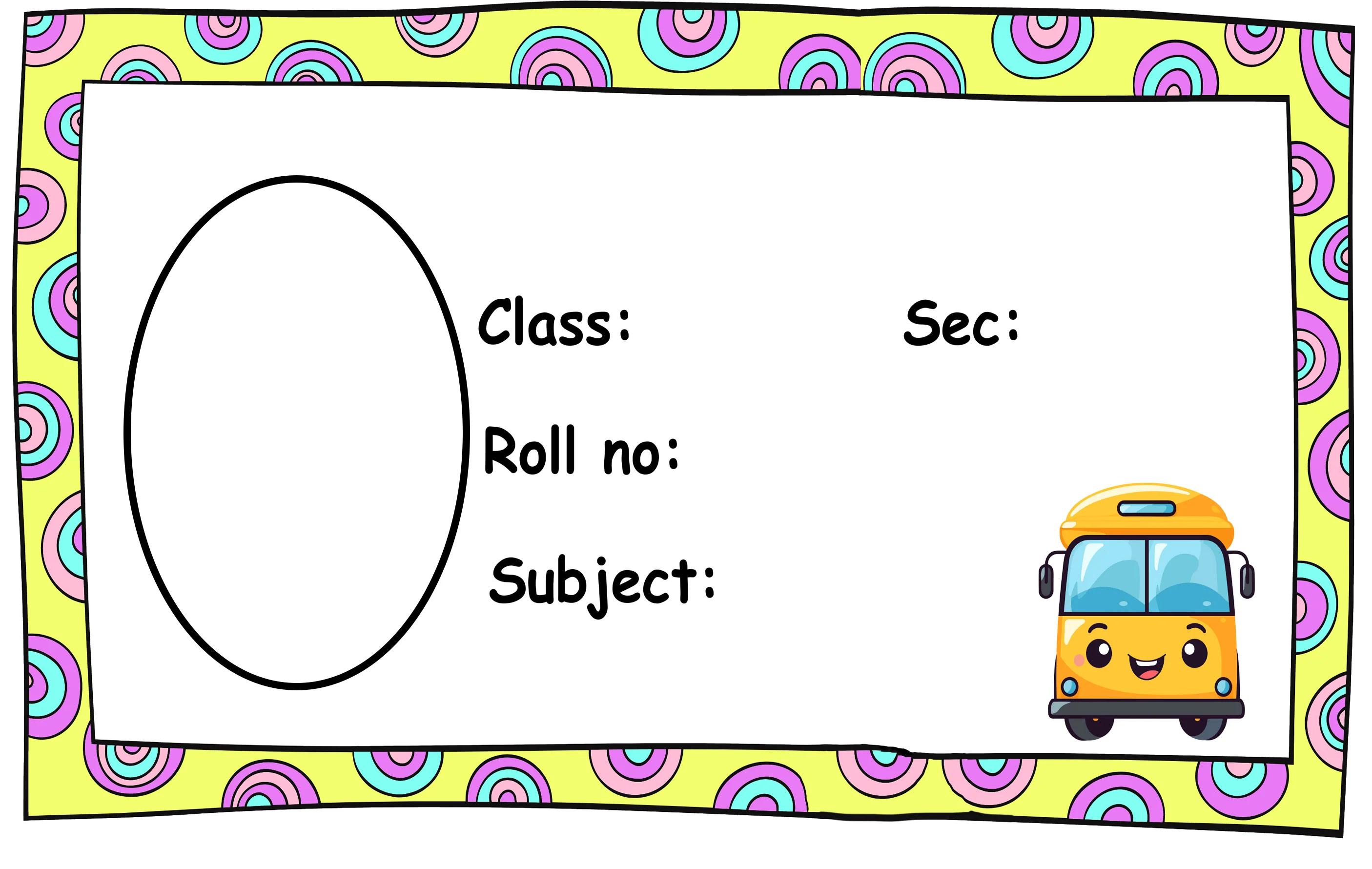 Name Sticker Collection For Books - Image 8